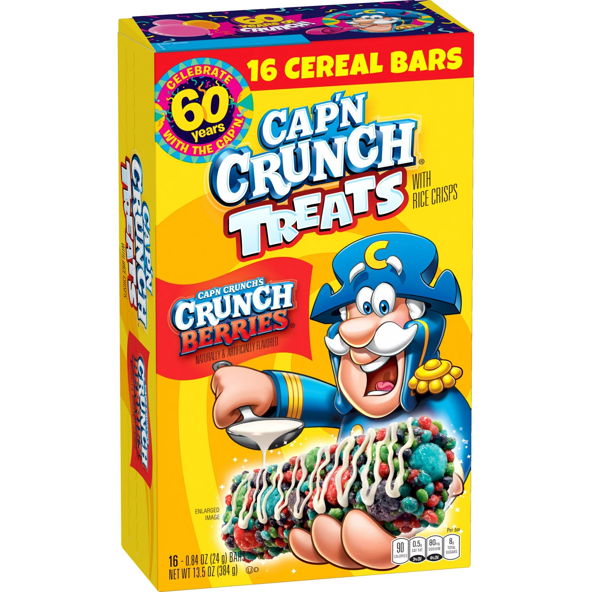 Cap’n Crunch Crunch Berries Treat Bars 16 ct – 13.5 oz