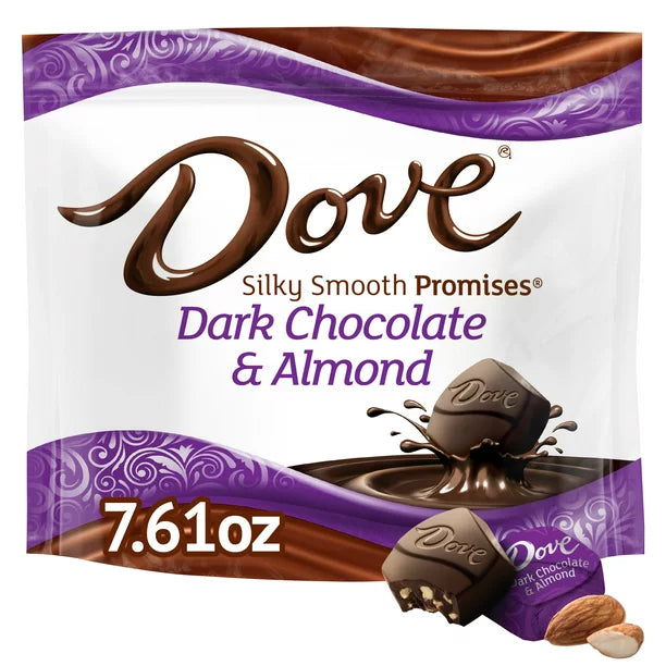Dove Promises Dark Chocolate Almond Candy – 6.74 oz