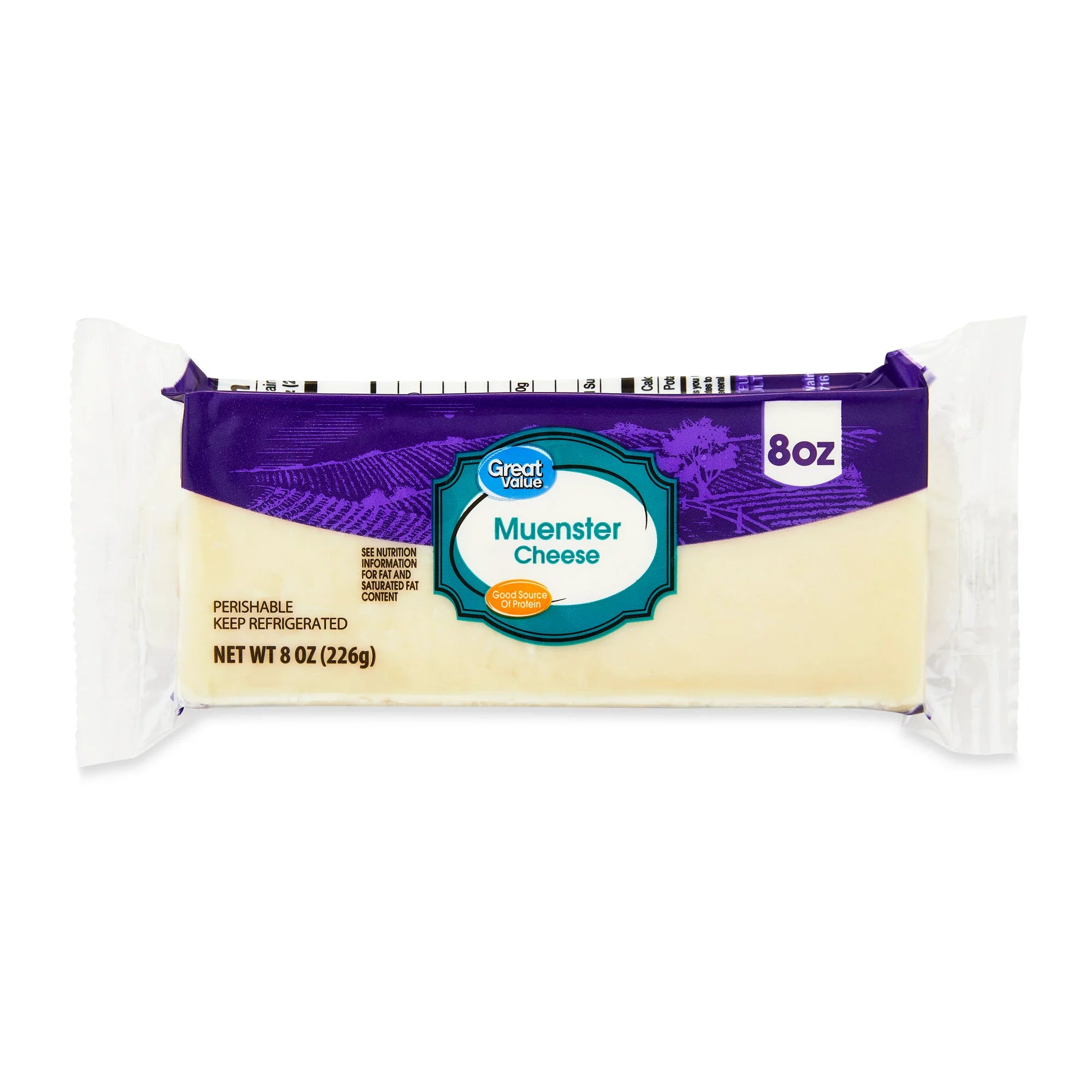 Queso Muenster de gran valor, 8 oz