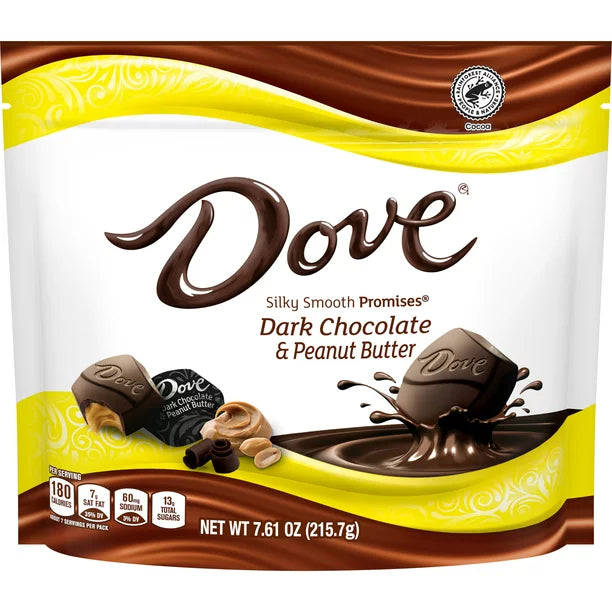 Dove Promises Peanut Butter Dark Chocolate Candy – 7.61 oz