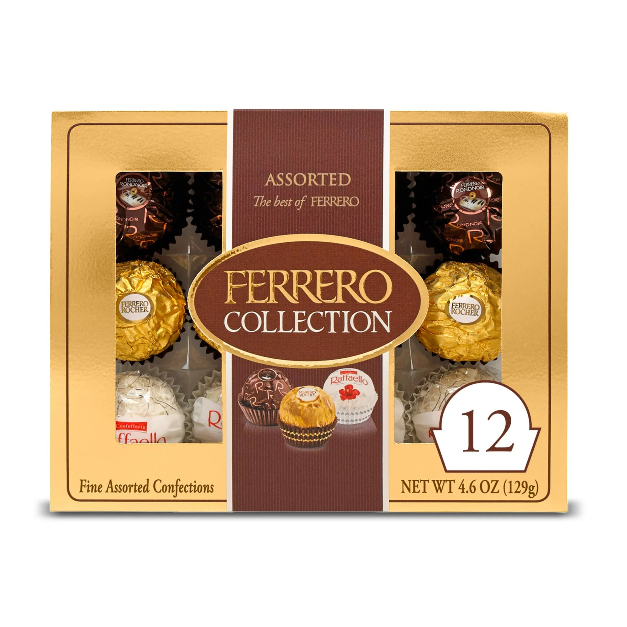 Ferrero Collection Premium Assorted Chocolates – 4.6 oz