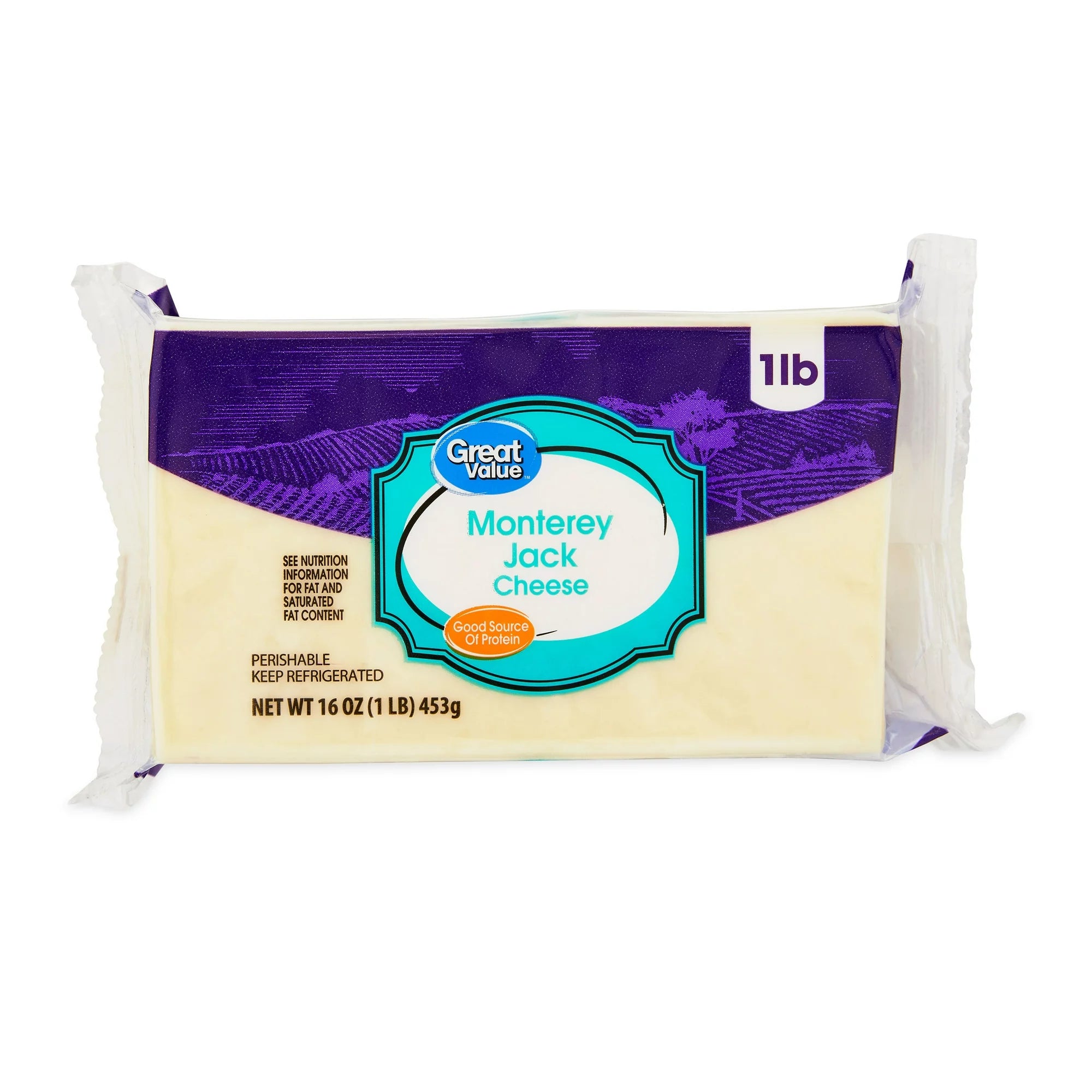 Queso Monterey Jack de gran valor, 16 oz