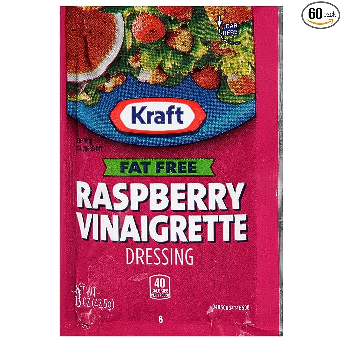 Kraft Fat Free Raspberry Vinaigrette, 4 ct – 6 oz