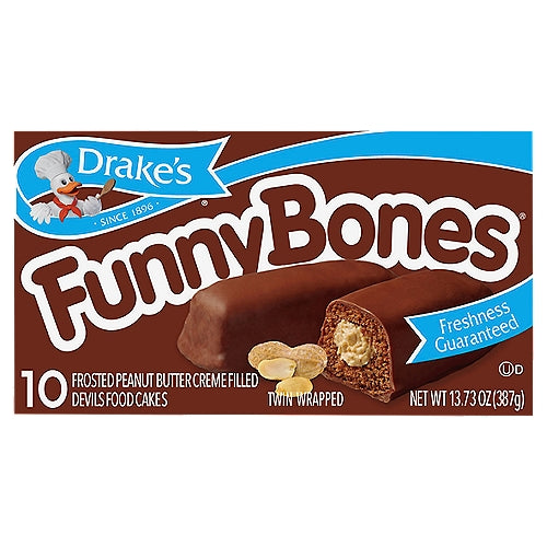 Huesos divertidos de Drake, 10 unidades, 13,73 oz