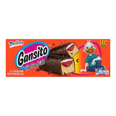 Marinela Gansito Snack Cakes 3.5 Lbs 32 Pk 56 oz