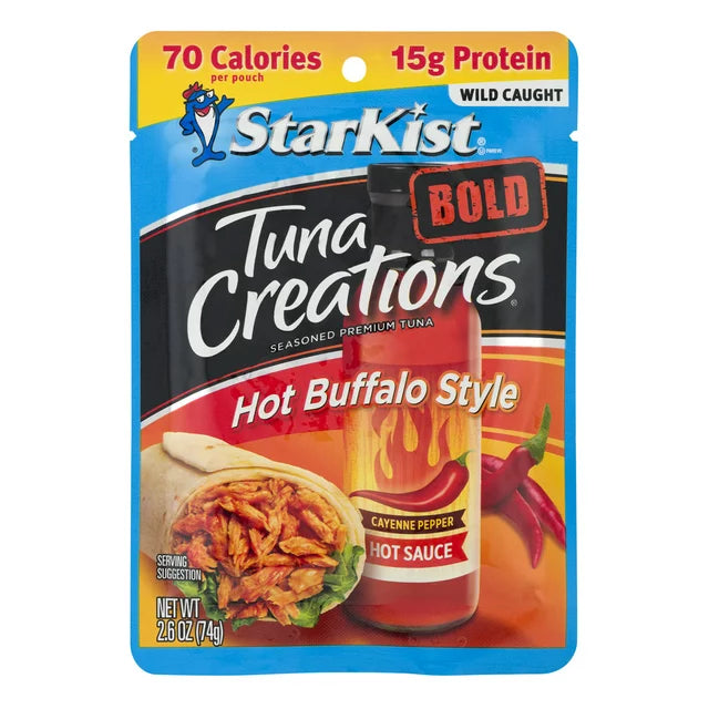 StarKist Tuna Creations, Bold Hot Buffalo Style – 2.6 oz