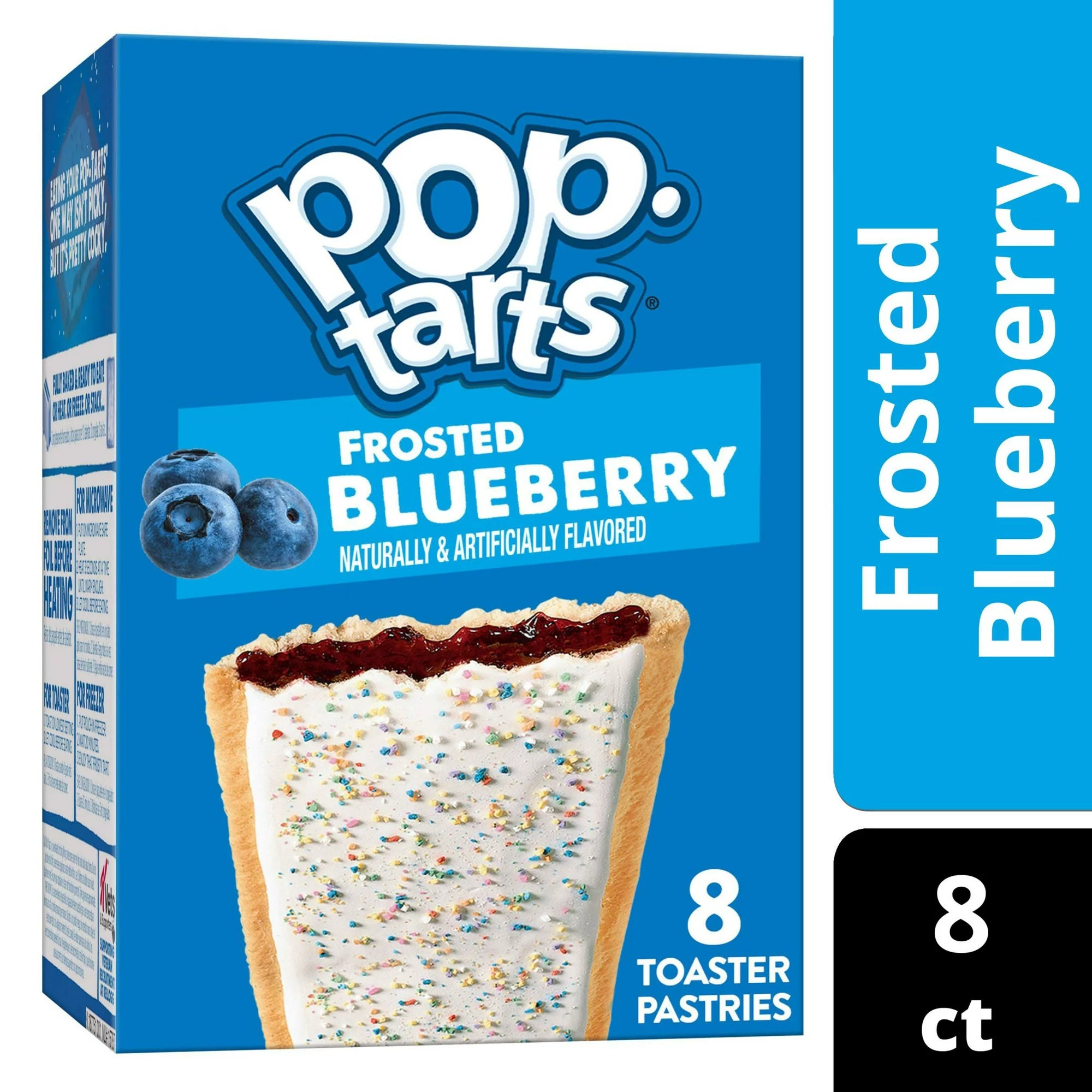 Pop-Tarts Frosted Blueberry Toaster Pastries, 8 ct – 13.5 oz