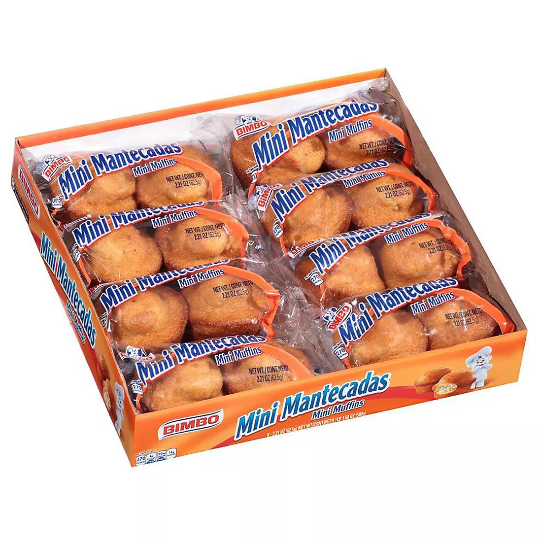 Bimbo Mini Matecadas Muffins, 8 Pk. 17 Oz
