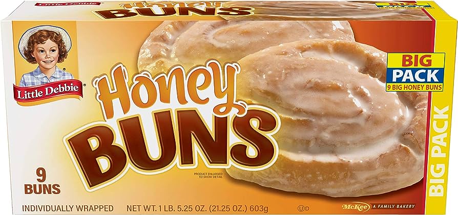 Bollos de miel Little Debbie, paquete de 9, 21 oz