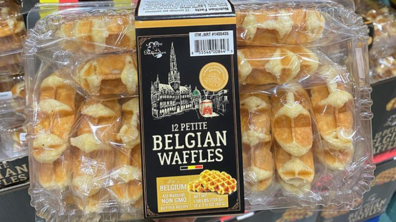 12 Petite Belgian Waffles – 1.6 lbs (26 oz)