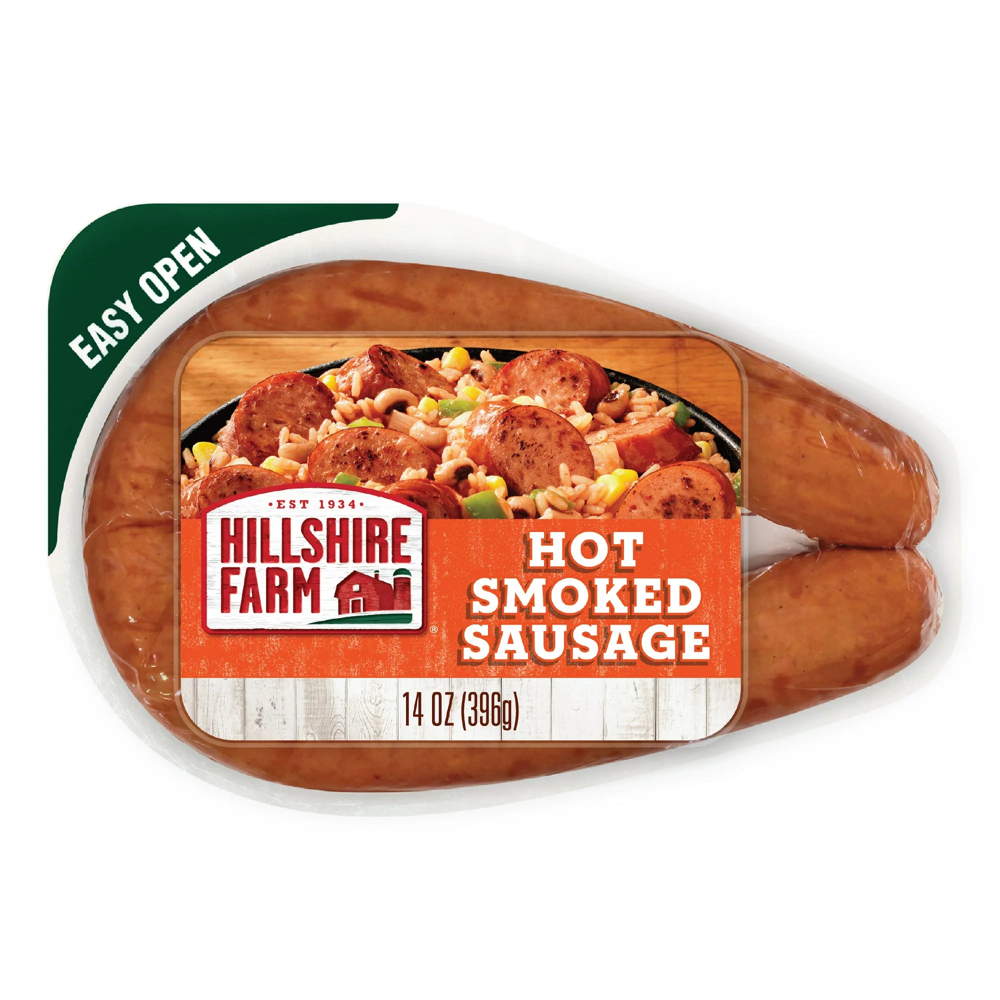 Salchicha ahumada picante Hillshire Farm de 14 oz