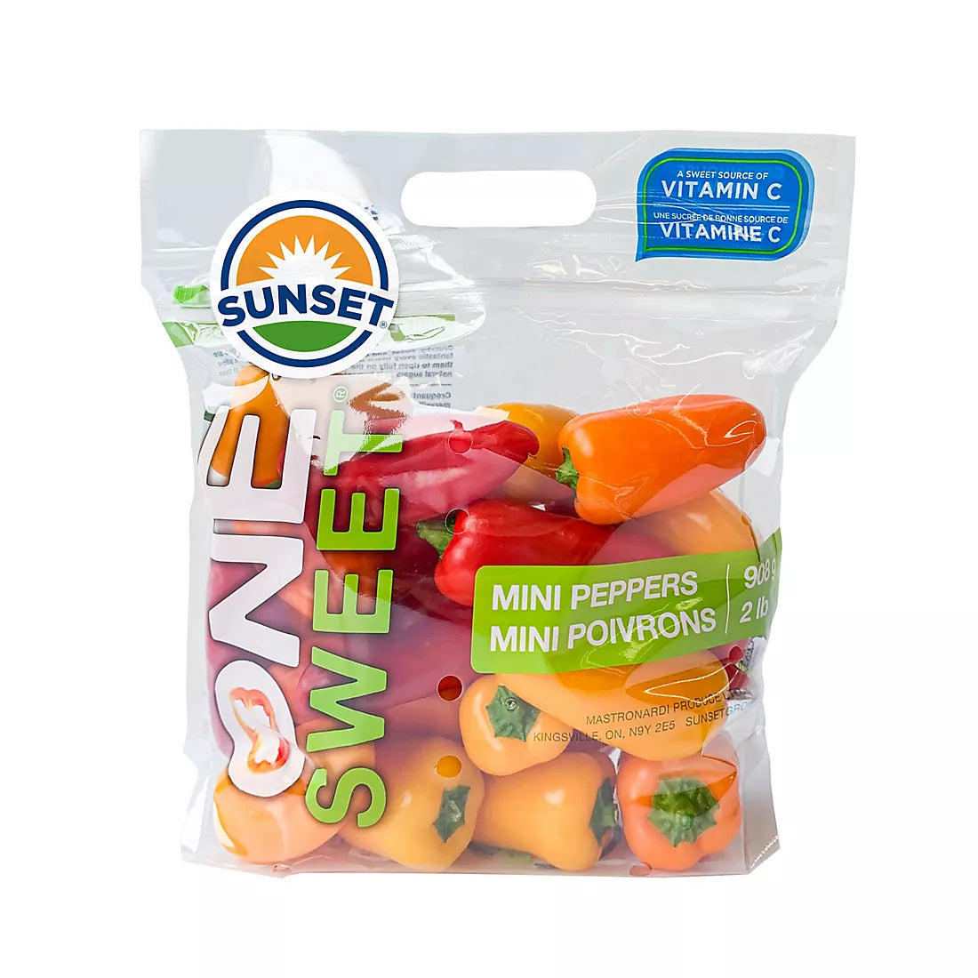 Mini pimientos Wild Wonders de 2 libras
