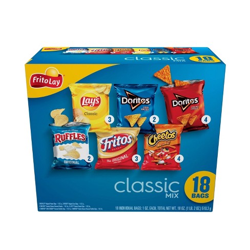 Paquete variado de Frito-Lay, mezcla clásica, 28 unidades de 28 oz