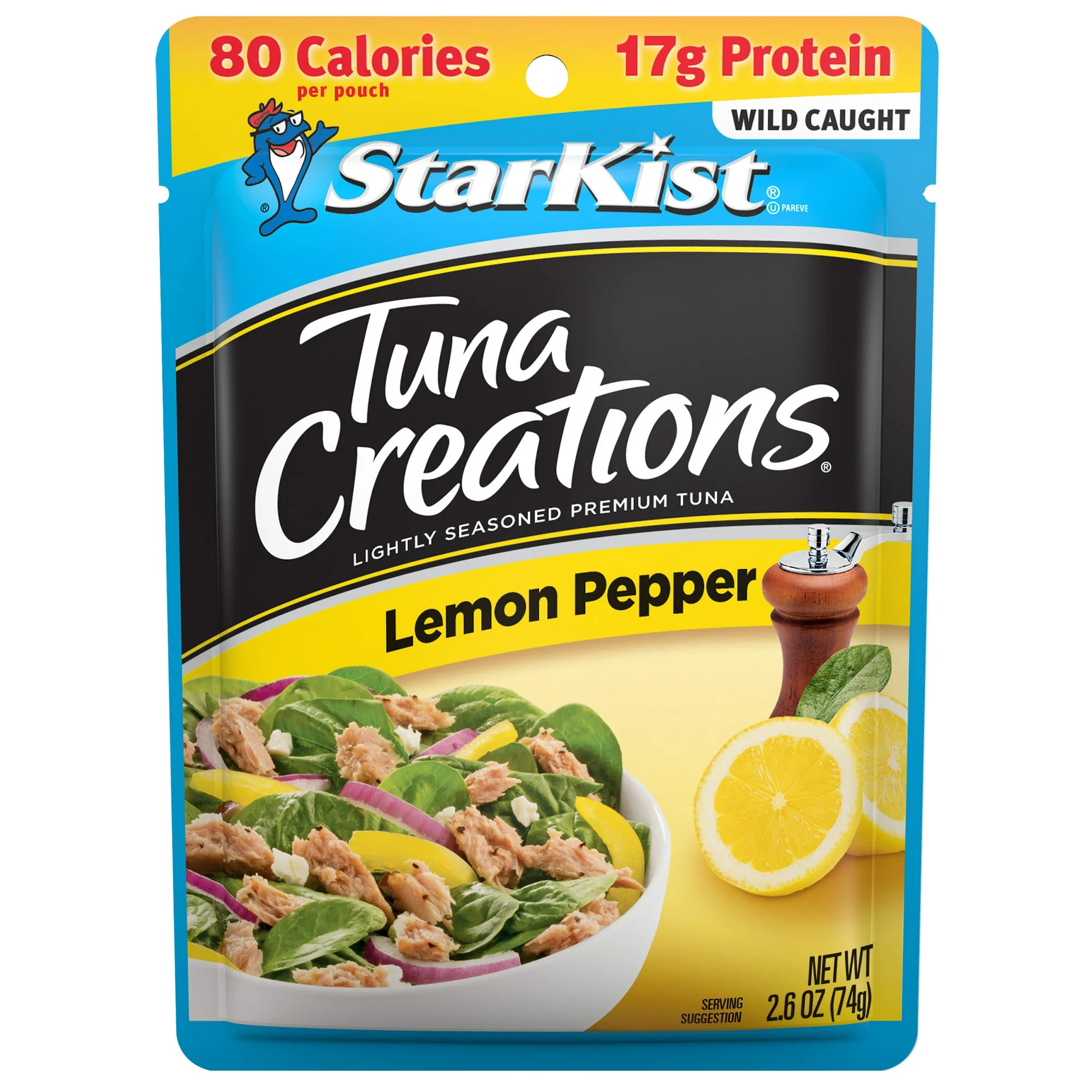 StarKist Tuna Creations, Lemon Pepper – 2.6 oz