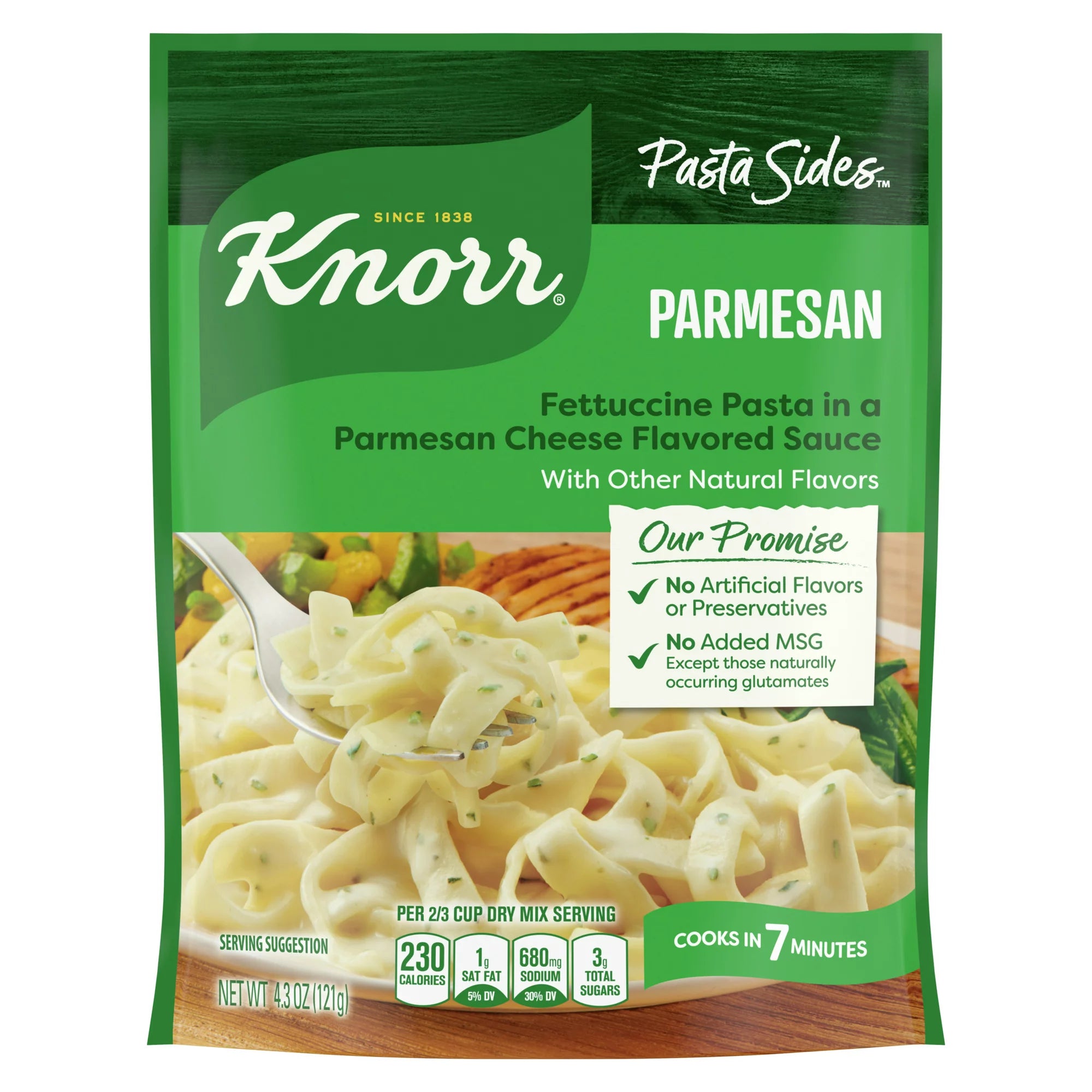 Knorr Pasta Sides Parmesan – 4.3 oz