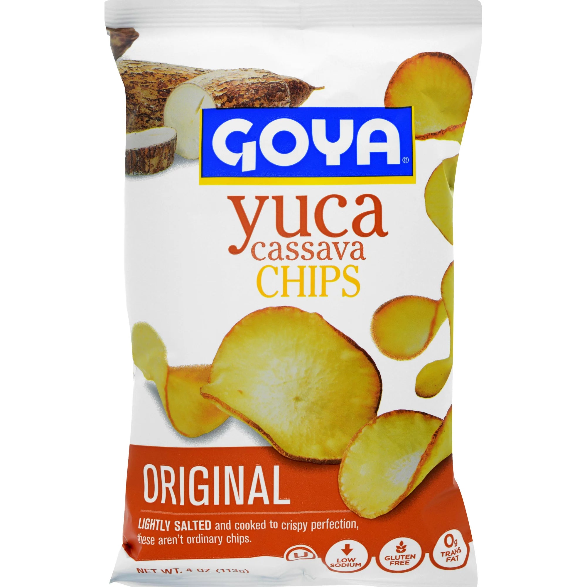 Chips de Yuca Goya, Tradicionales, 4 oz