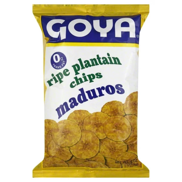 Chips de plátano maduro Goya de 4 oz