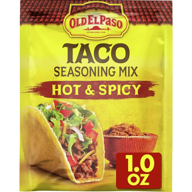 Old El Paso Hot & Spicy Taco Seasoning – 1 oz