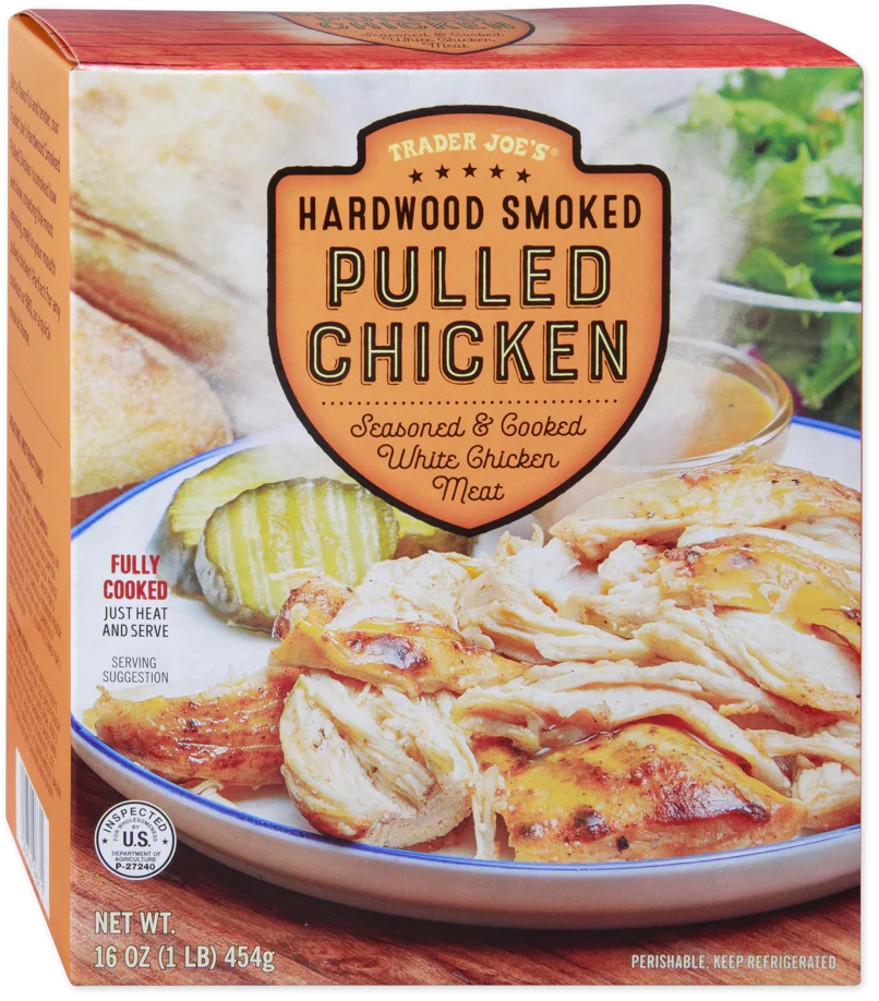 Hardwood Smoked Pulled Chicken – 16 oz