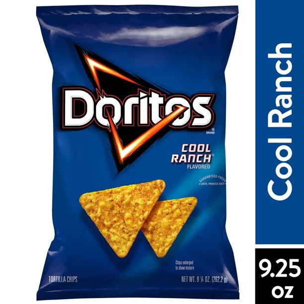 Doritos Chips de tortilla sabor a rancho fresco 9,25 oz