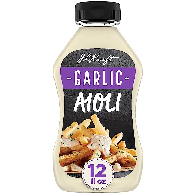 Kraft Mayo Garlic Aioli – 12 oz