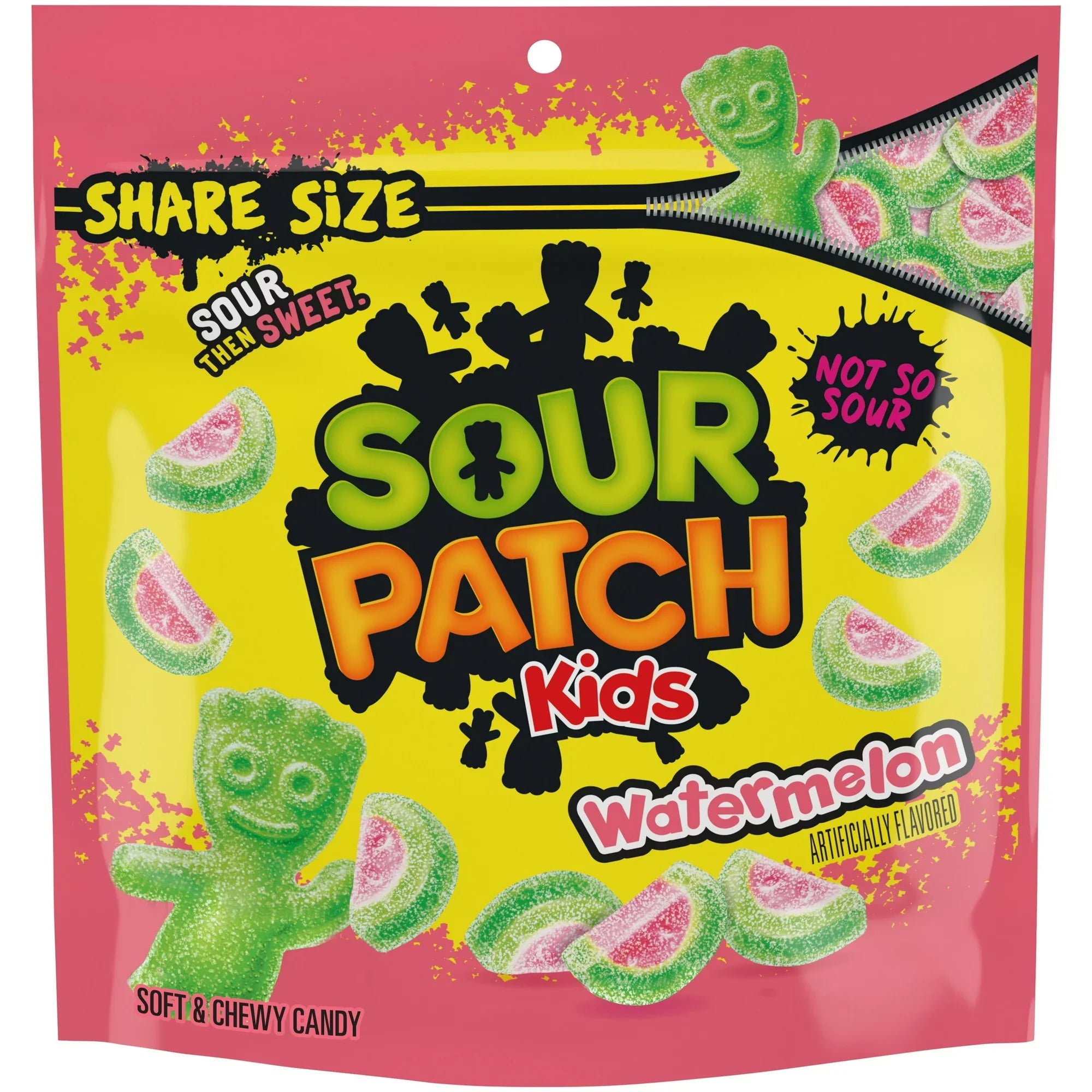 Sour Patch Kids Watermelon Soft & Chewy Candy, Share Size – 12 oz