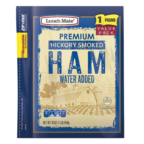 Lunch Mate Hickory Smoked Ham – 1 lb (16 oz)