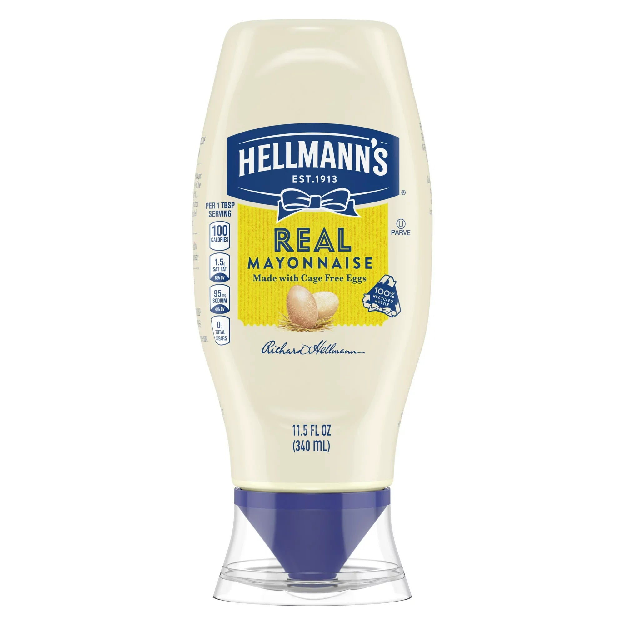 Hellmann’s Real Mayonnaise, Squeeze Bottle – 11.5 oz