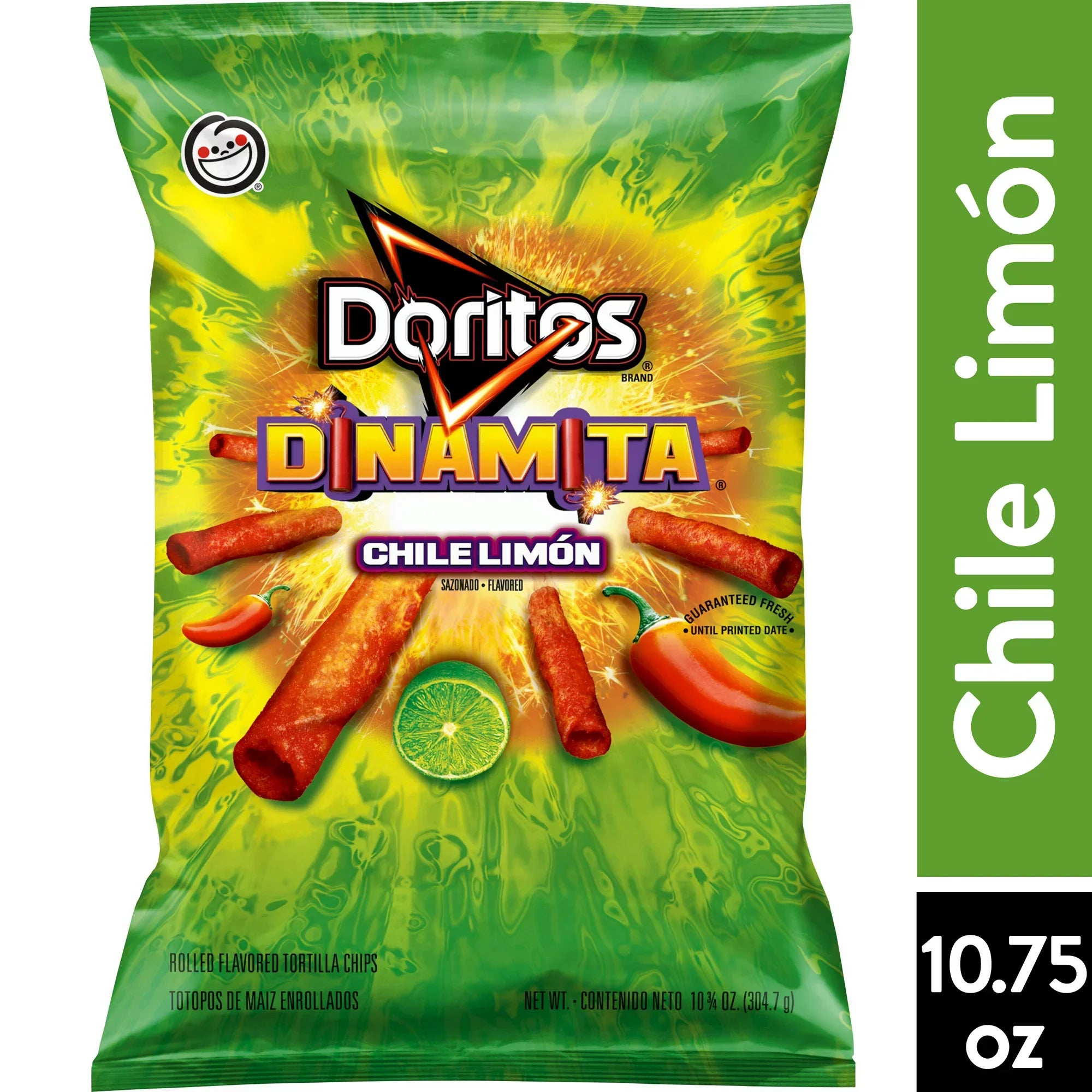 Doritos Dinamita Tortilla Chips Chile Limón 10.75 oz