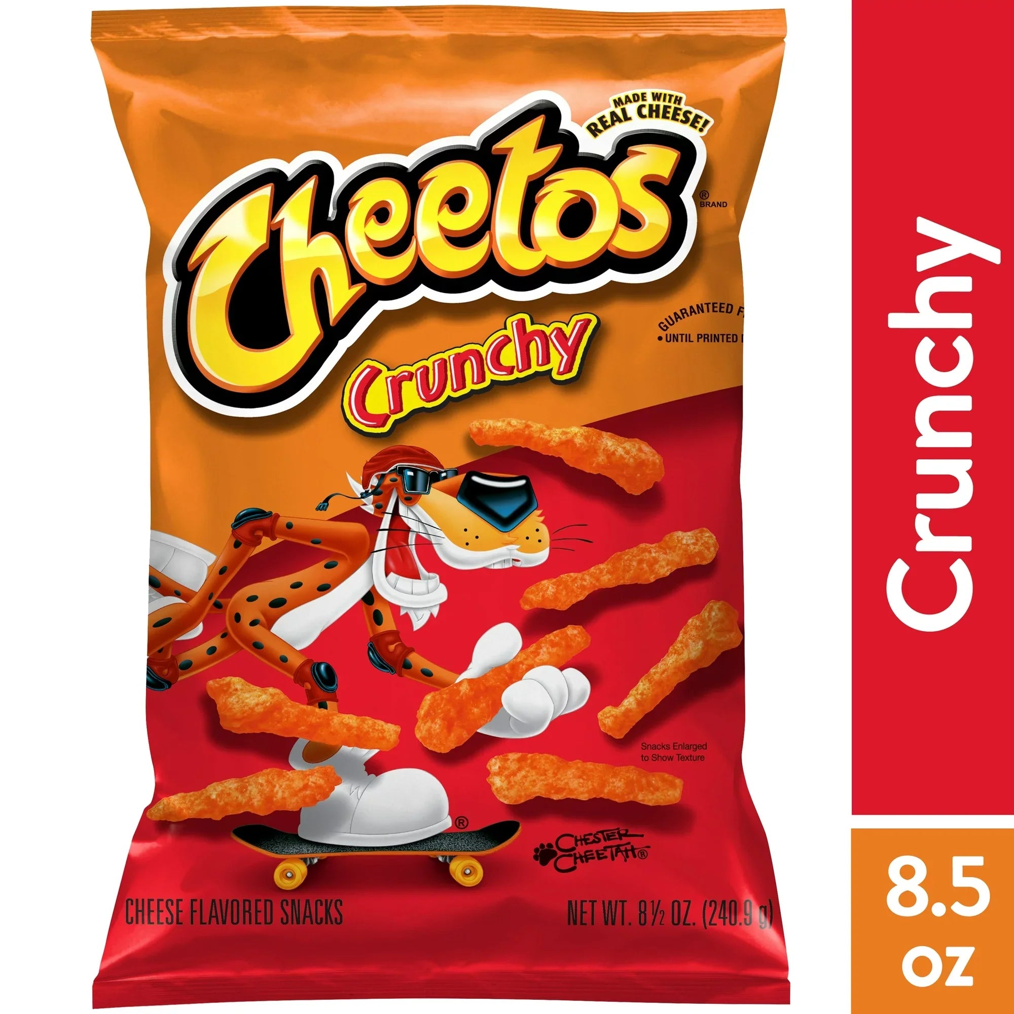 Chips de bocadillo con sabor a queso crujiente Cheetos, 8,5 oz