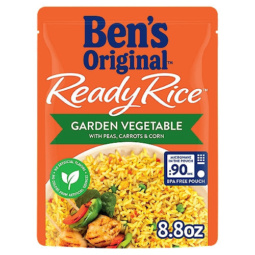 Ben’s Original Ready Rice, Garden Vegetable – 8.8 oz