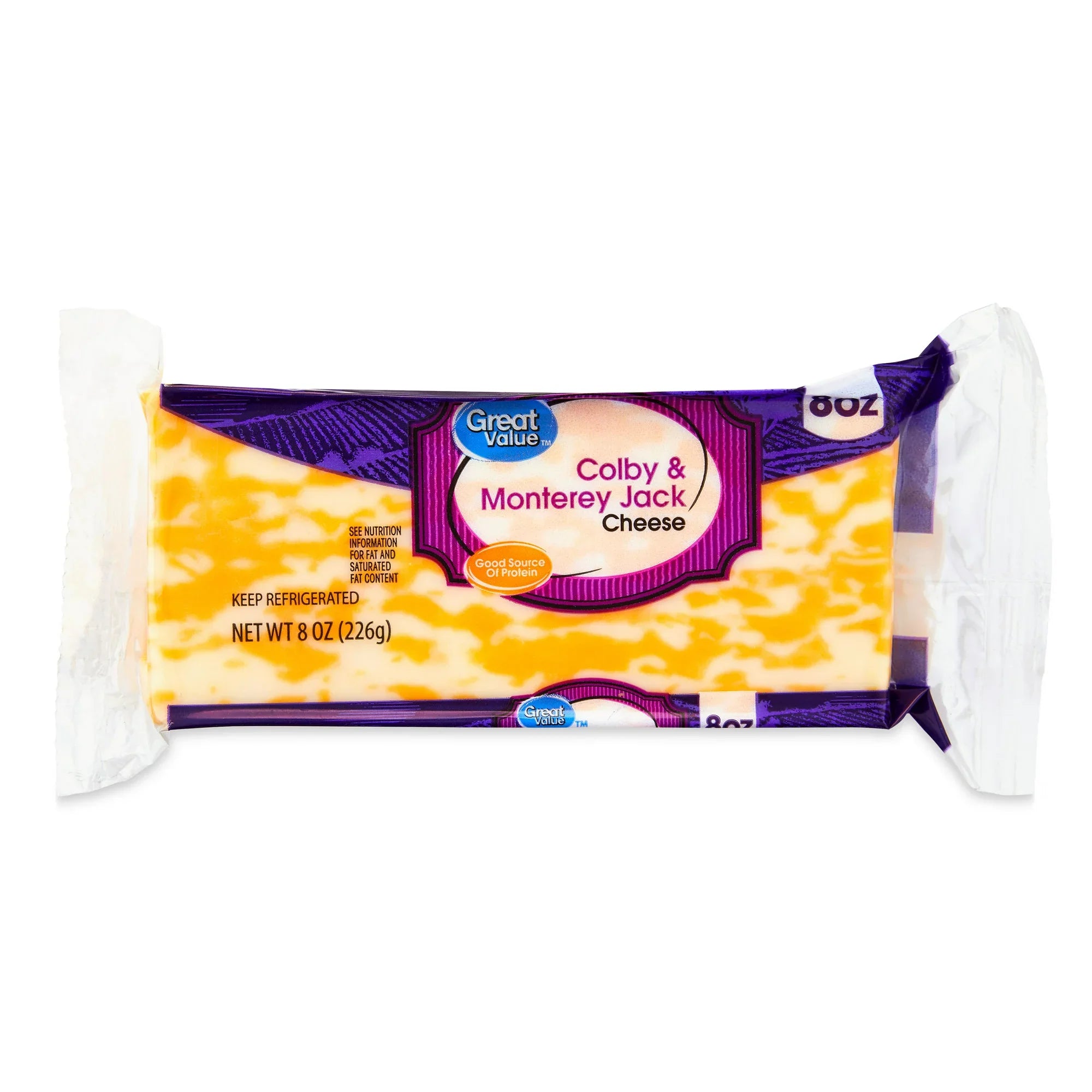 Queso Colby y Monterey Jack de gran valor, 8 oz