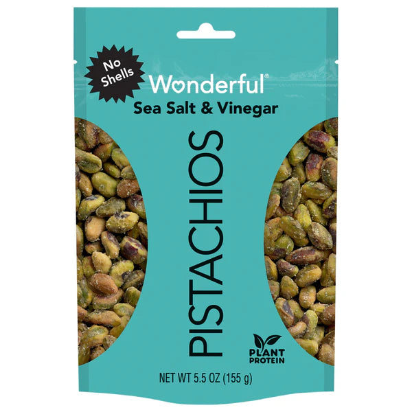 Wonderful Pistachios Sea Salt & Vinegar – 6 oz