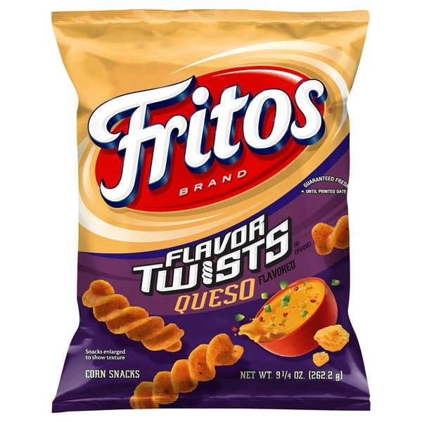 Fritos Flavor Twists Queso – 9.25 oz