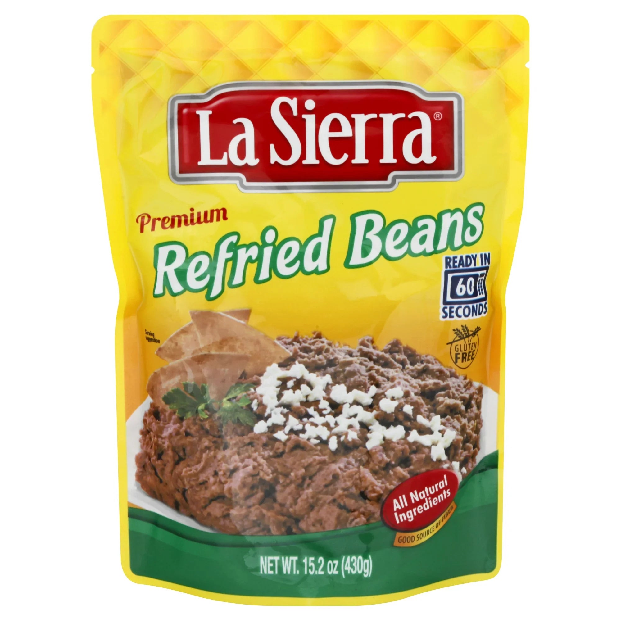La Sierra Refried Pinto Beans, Seasoned Pinto Beans – 15.2 oz