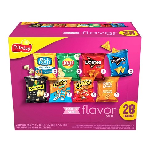Paquete variado de mezcla Fun Times de Frito-Lay: 28 unidades de 28 oz