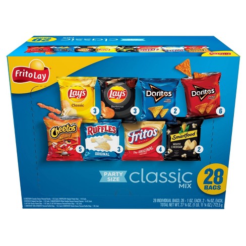 Paquete variado de Frito-Lay, mezcla clásica, 28 unidades de 28 oz