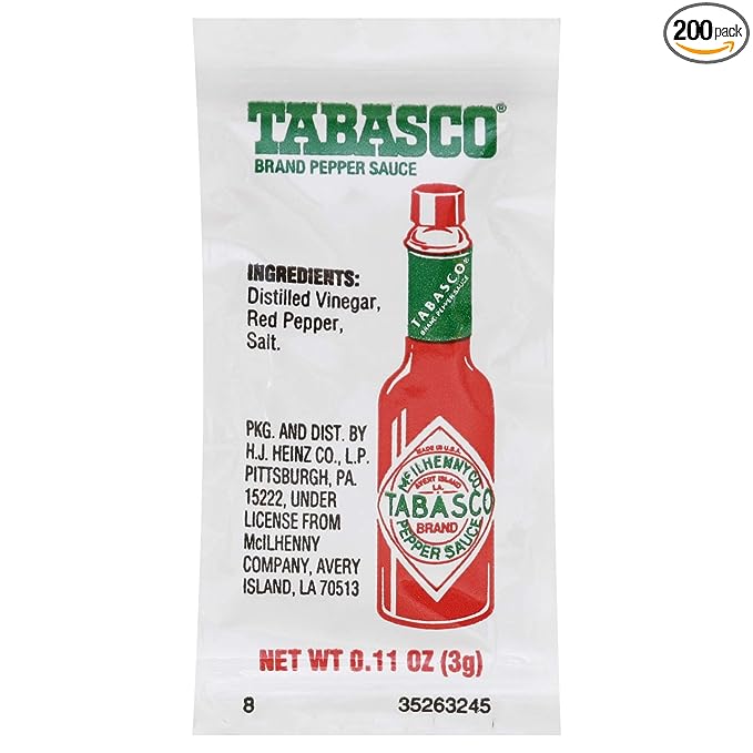 Tabasco Pepper Sauce, 12 ct – 2 oz