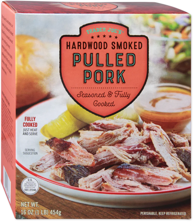 Hardwood Smoked Pulled Pork – 16 oz