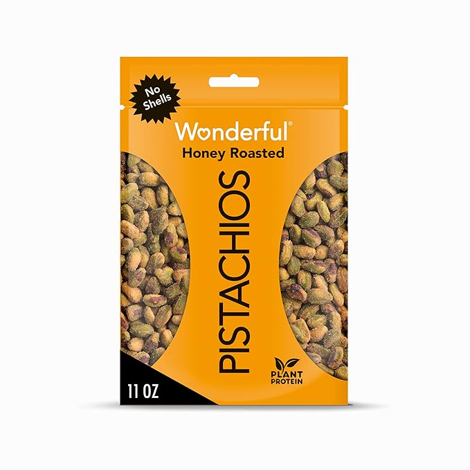 Wonderful Honey Roasted Pistachios – 11 oz