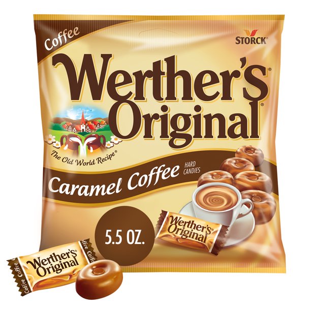 Caramelo de café duro Werther's Original, 5,5 oz