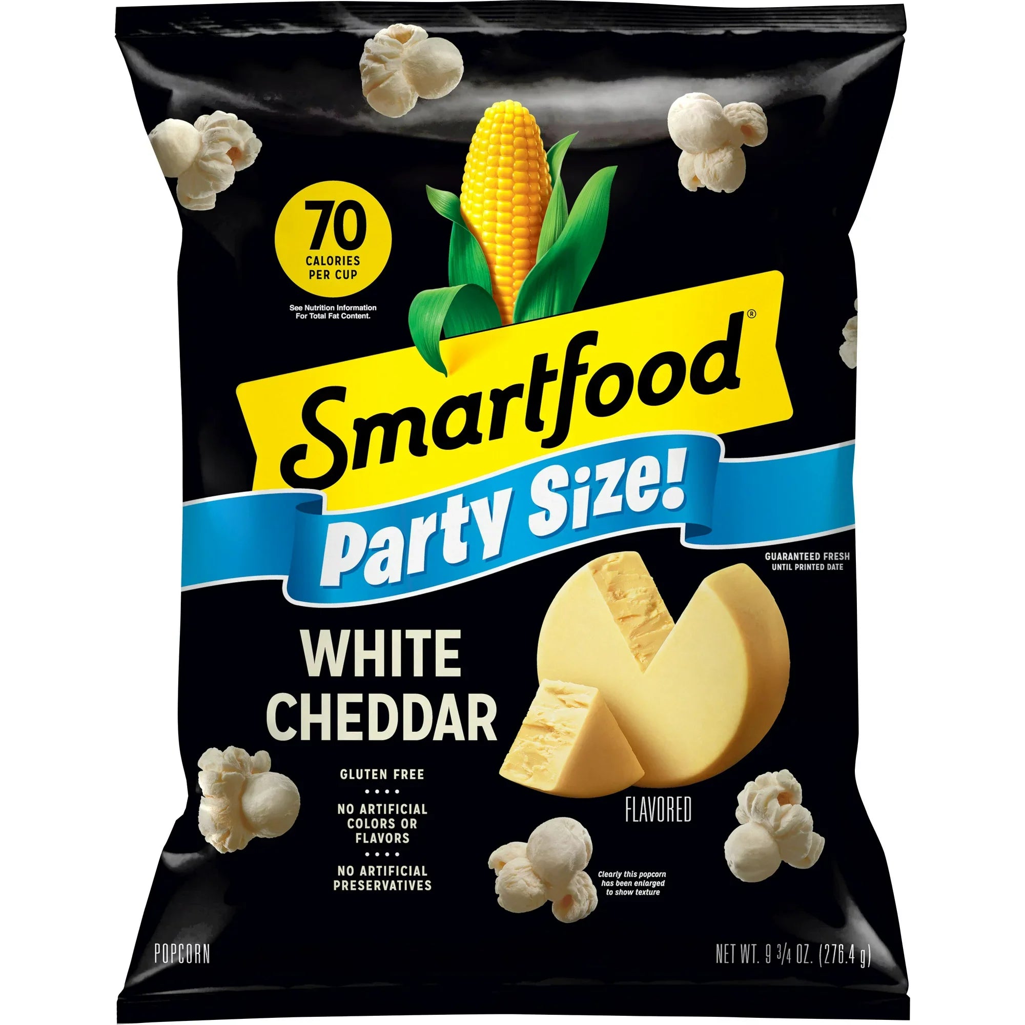 Palomitas de maíz Smartfood con queso cheddar blanco, 9,75 oz