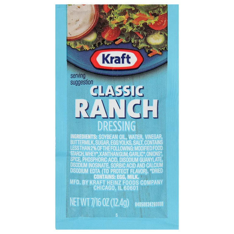 Kraft Ranch Single Serve, 4 ct – 6 oz