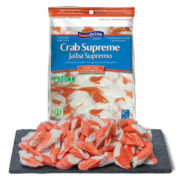 Trans Ocean Crab Classic Flake Style Imitation Crab – 24 oz