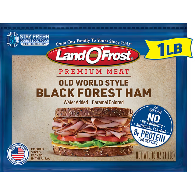 Land O' Frost Black Forest Ham – 1 lb (16 oz)