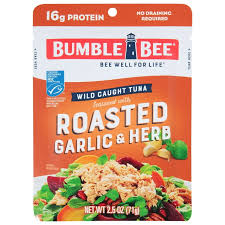 Bumble Bee Wild Caught Tuna – Roasted Garlic & Herb 2.5 oz