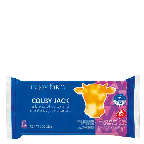 Happy Farms Colby Jack Cheese – 8 oz