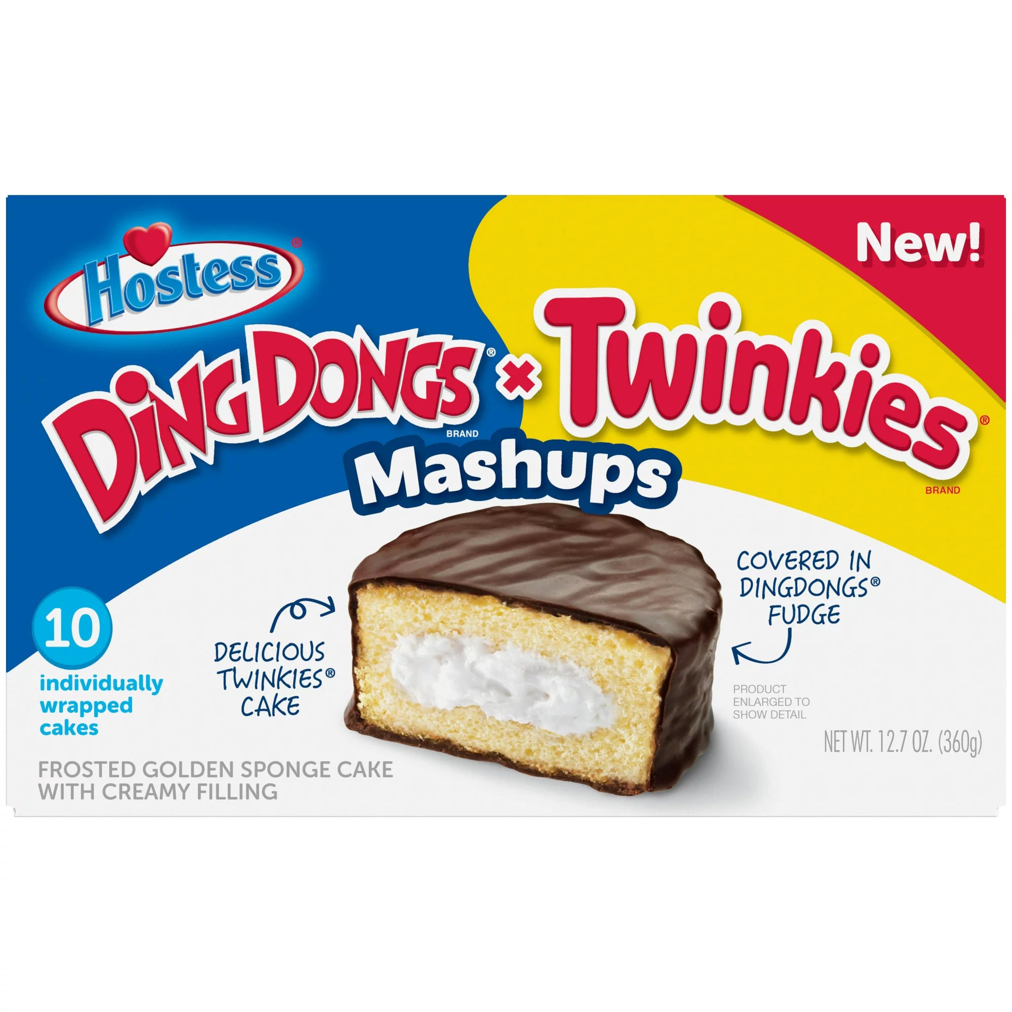 Mezcla de Twinkie Ding Dong de Hostess, 10 unidades, 12,7 oz 