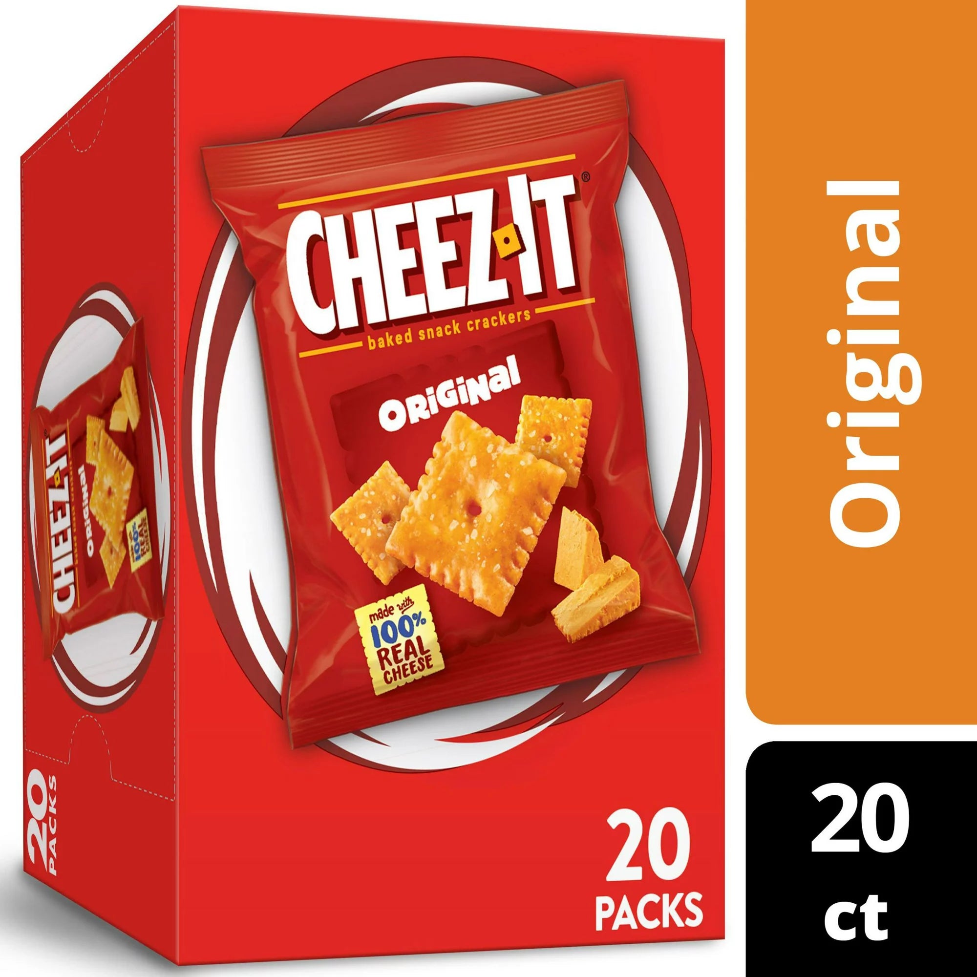 Galletas de queso originales Cheez-It, 20 unidades, 20 oz 