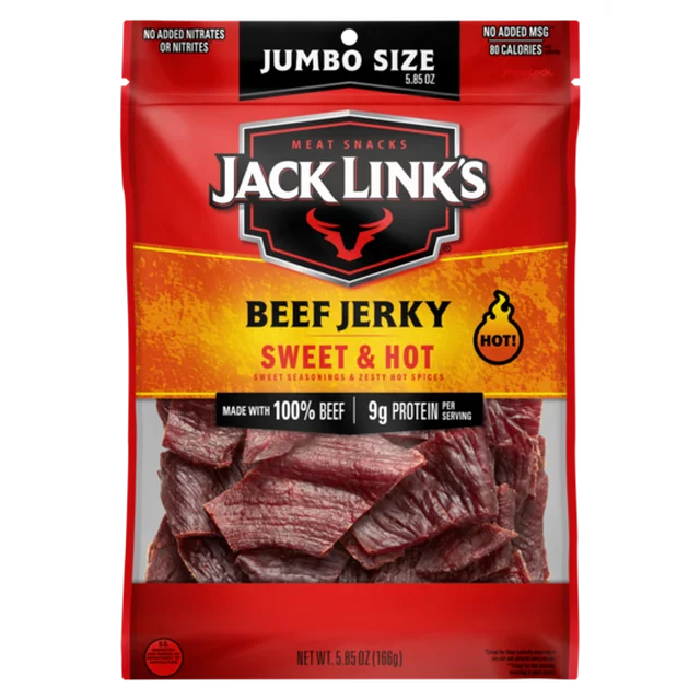 Cecina de res dulce y picante de Jack Link's, 5,85 oz 